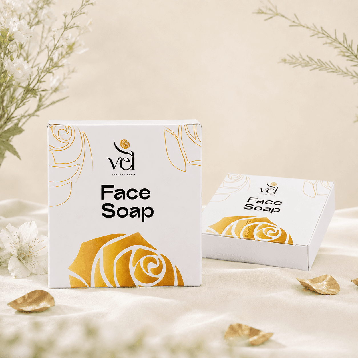 Face Soap official VEL two-view product photograph